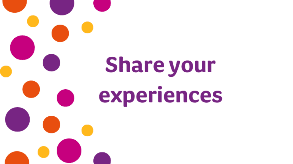 Share your experiences - graphic